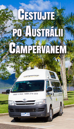 Cestujte po Austrálii campervanem